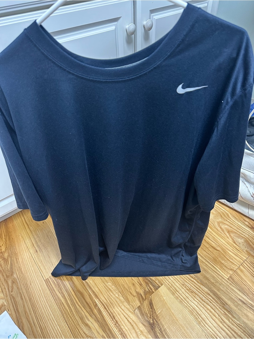 Men’s NIKE Navy Dryfit SS top XXL